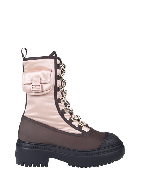 pink fendi boots|fendi military boots.